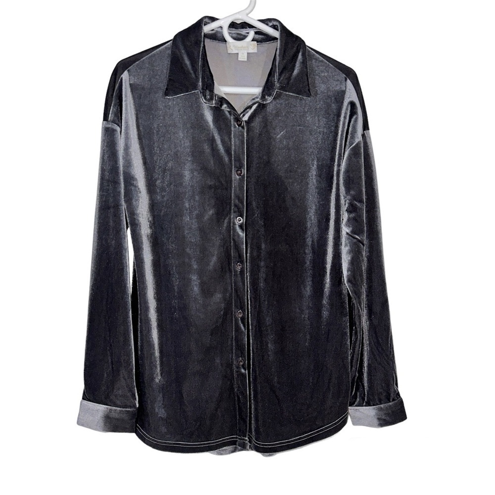 Weekend Suzanne Betro Platinum Velvet Tunic